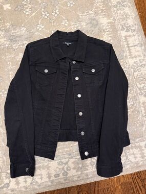 Relativity Black Denim Jean Jacket